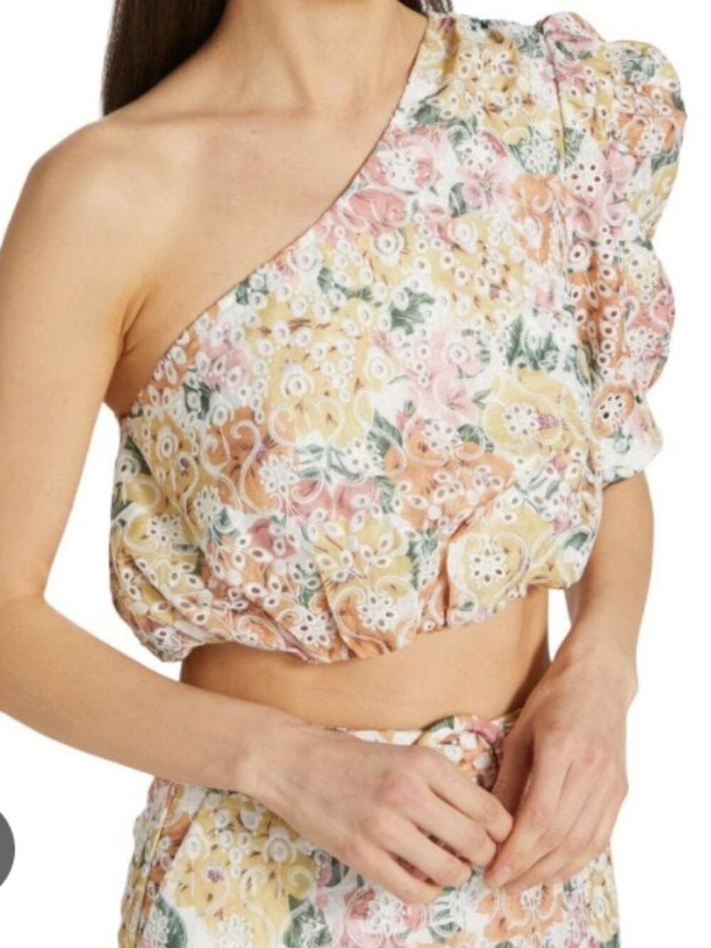 En Saison Presley Floral Embroidered Eyelet Two Piece set size M